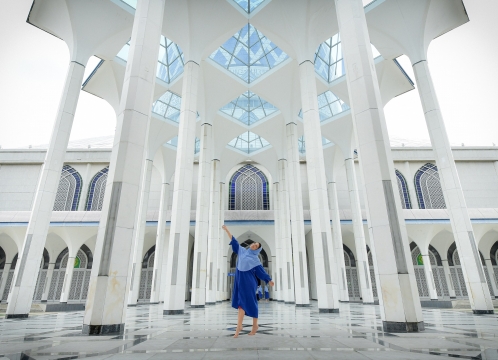 ブルーモスク_スルタン・サラフディン・アブドゥル・アジズ・シャー・モスク